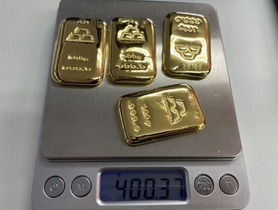 400.37グラムの金を高額買取